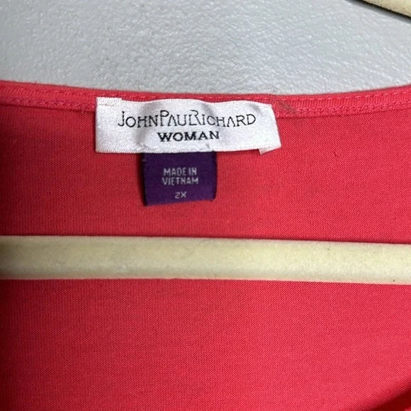 John Paul Richard women’s blouse with elastic waist - Picture 3 of 5